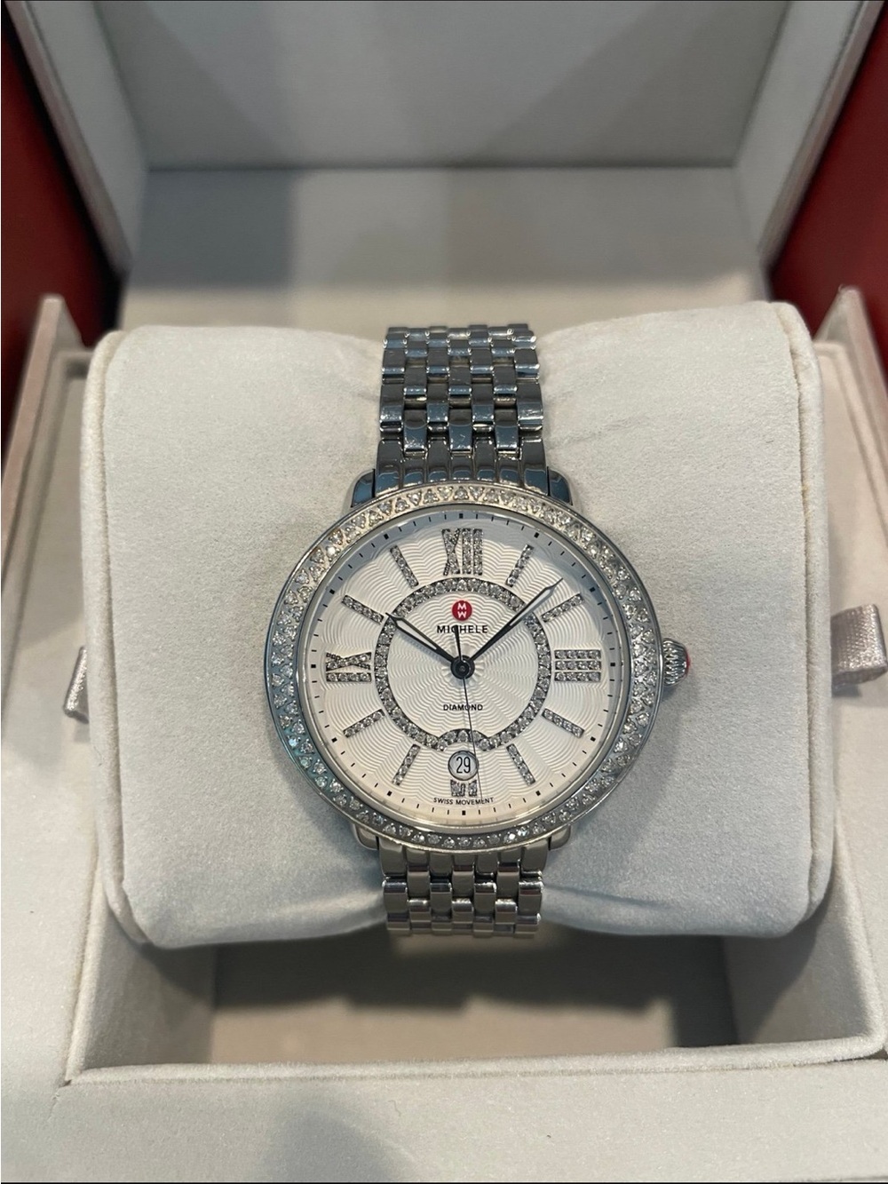 MICHELE rare diamond watch